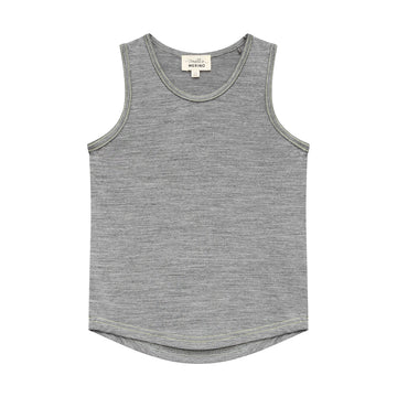 Merino Tank, Grey Marle - Smalls MerinoVest Top