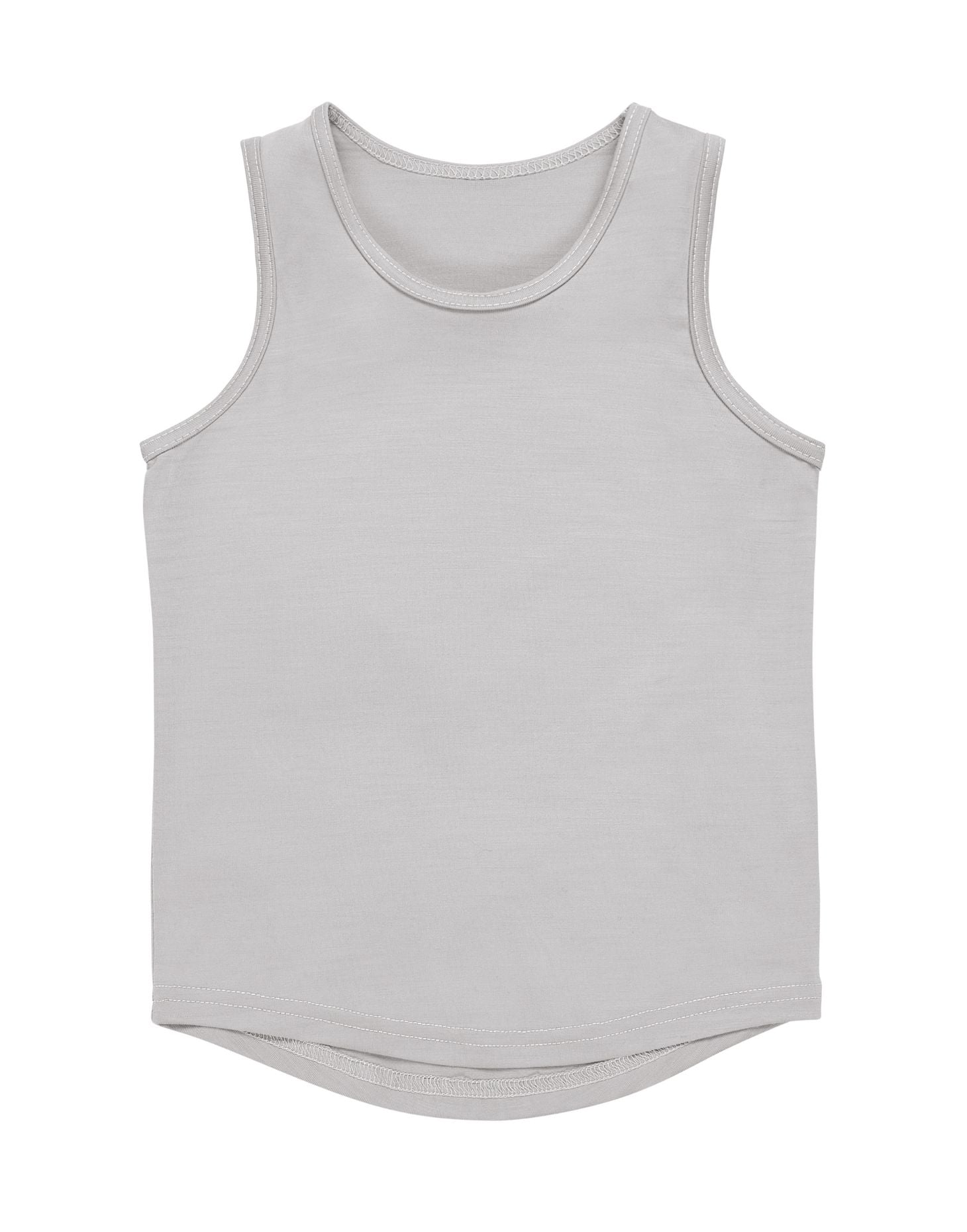 Merino Tank, Moon Grey - SmallsVest Top