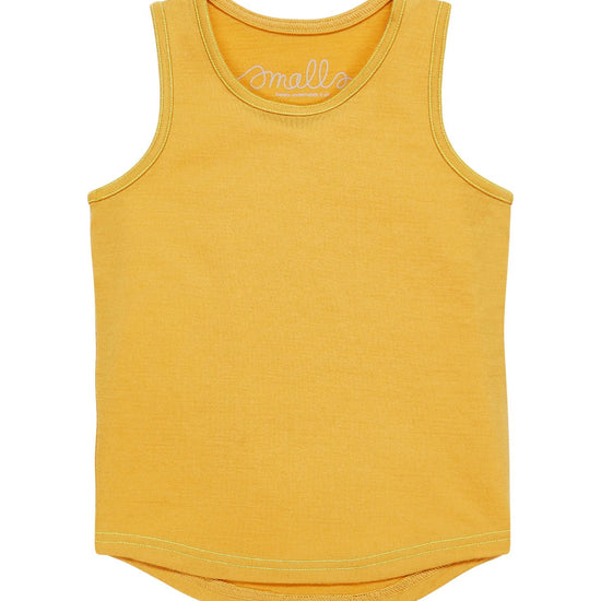 Merino Tank, Mustard - SmallsVest Top