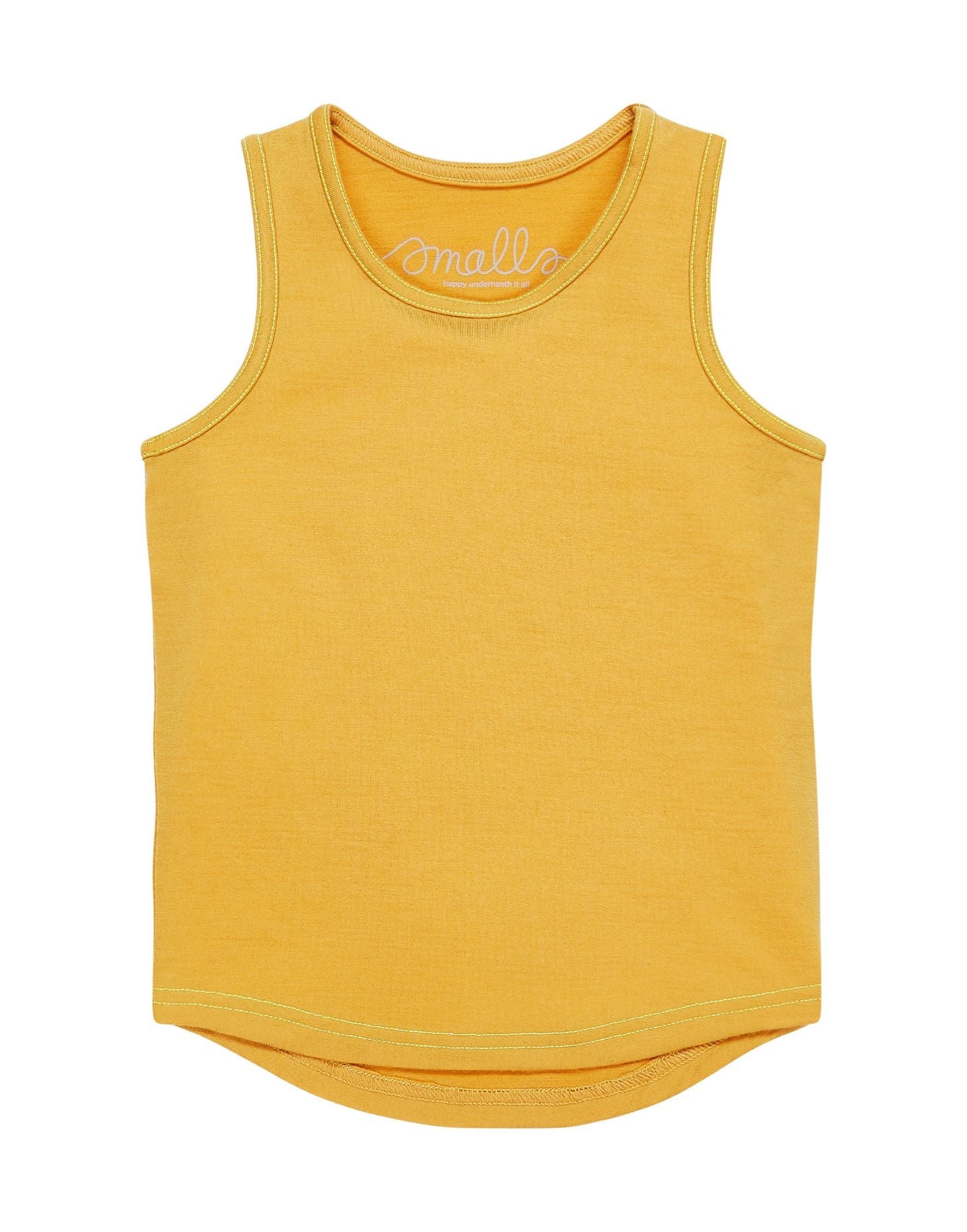 Merino Tank, Mustard - SmallsVest Top