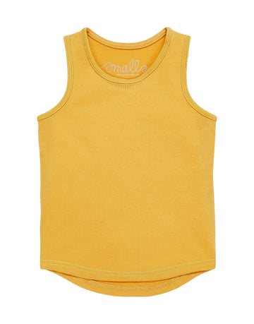 Merino Tank, Mustard - SmallsVest Top