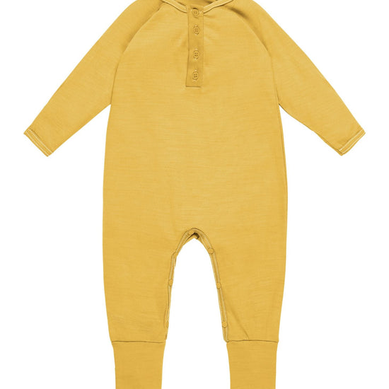 Onesie, Mustard - Smalls MerinoOnesie