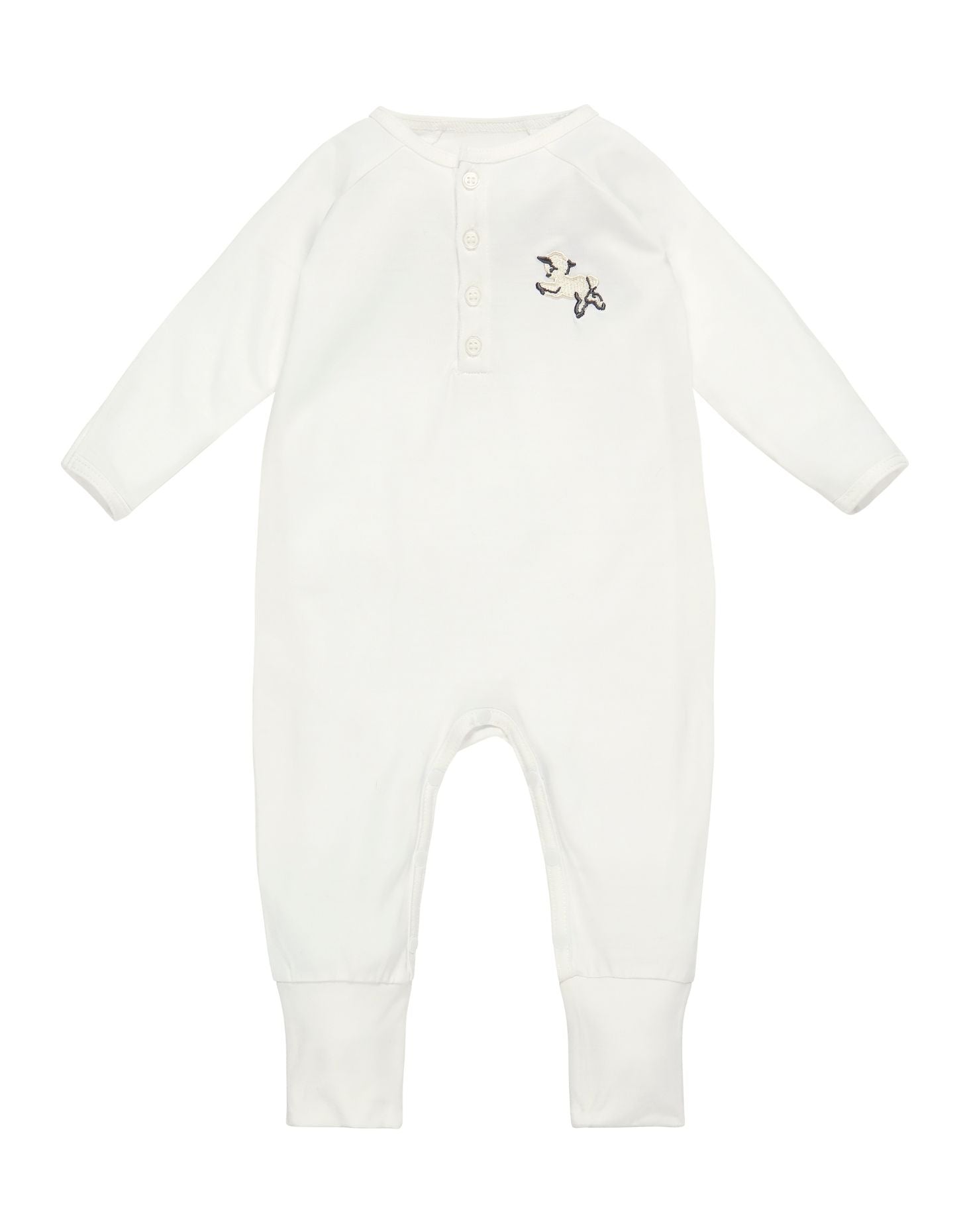 Onesie Vintage Lamb , Rachel Riley for Smalls, Ivory - Smalls MerinoOnesie