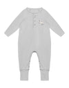 Onesie Vintage Lamb, Rachel Riley for Smalls, Moon Grey - Smalls MerinoOnesie