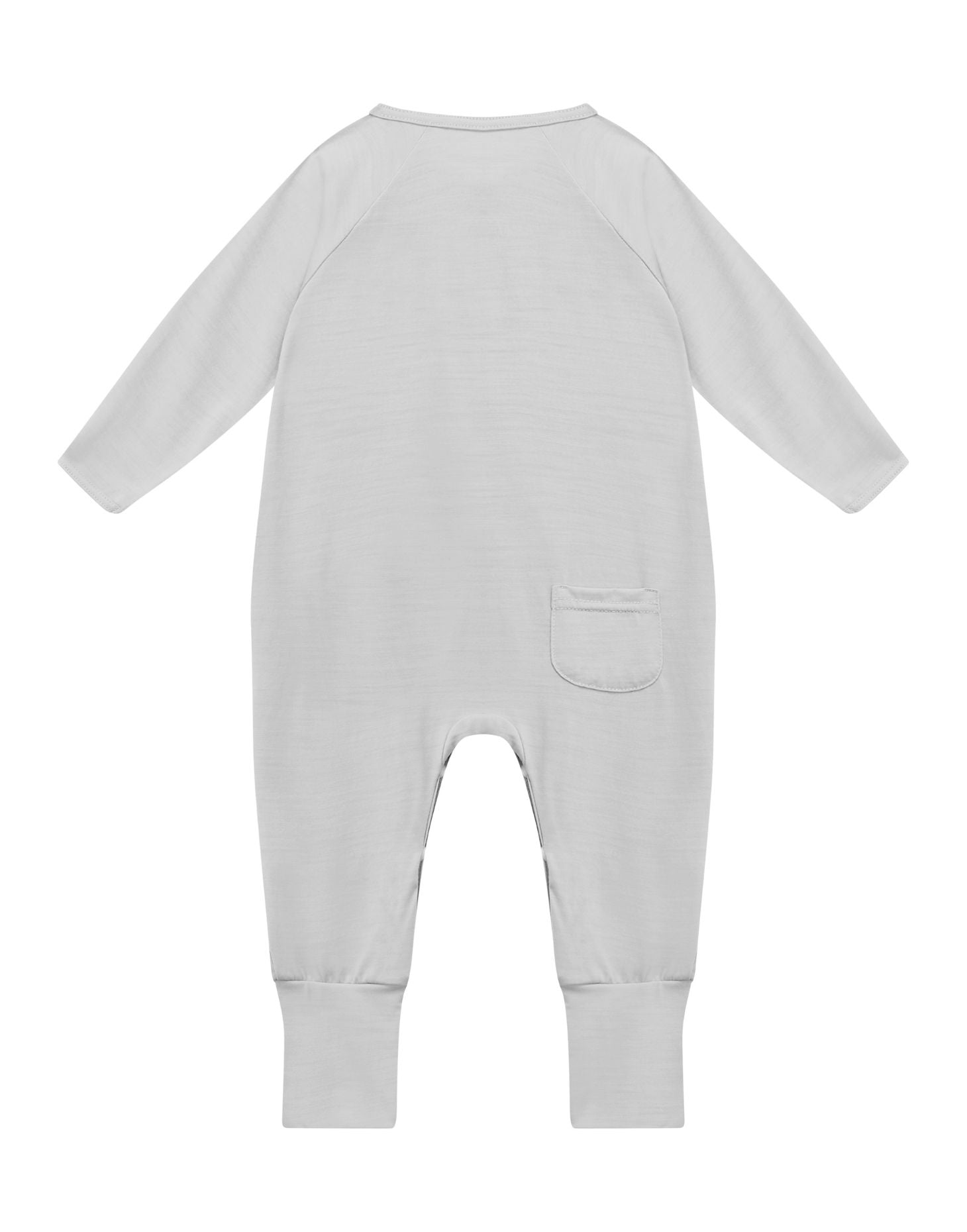 Onesie Vintage Lamb, Rachel Riley for Smalls, Moon Grey - Smalls MerinoOnesie