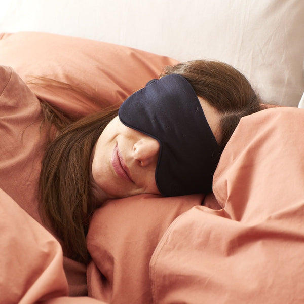 Pure Merino Sleepy Eye Mask Midnight - SmallsEye Mask