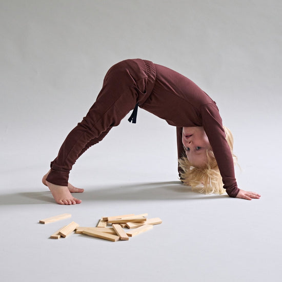 The 24 Hour Trouser, Chocolate Brown - Smalls MerinoTrouser