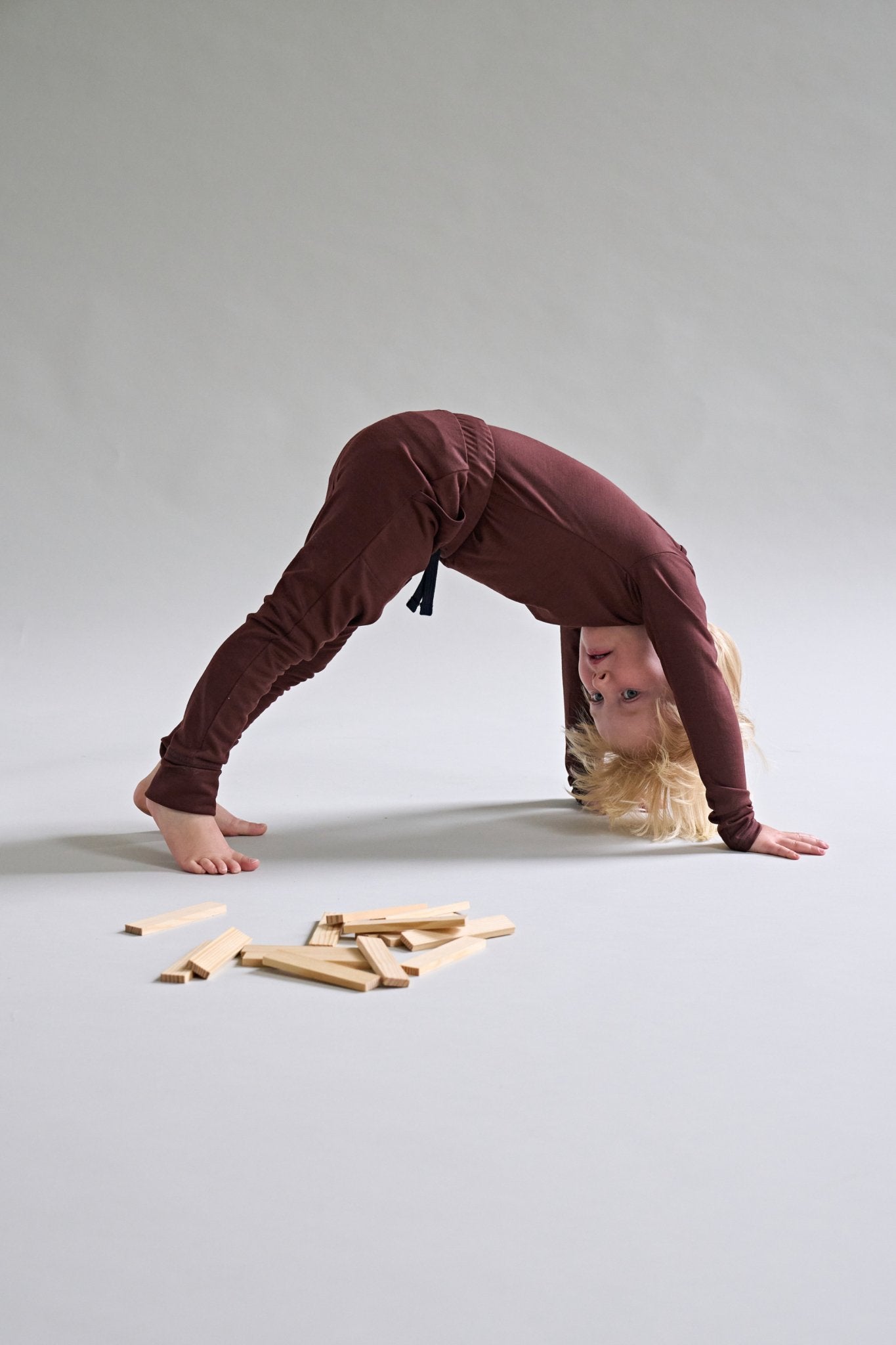 The 24 Hour Trouser, Chocolate Brown - Smalls MerinoTrouser