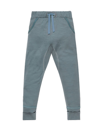 The 24 Hour Trouser, Denim Blue - Smalls MerinoTrouser