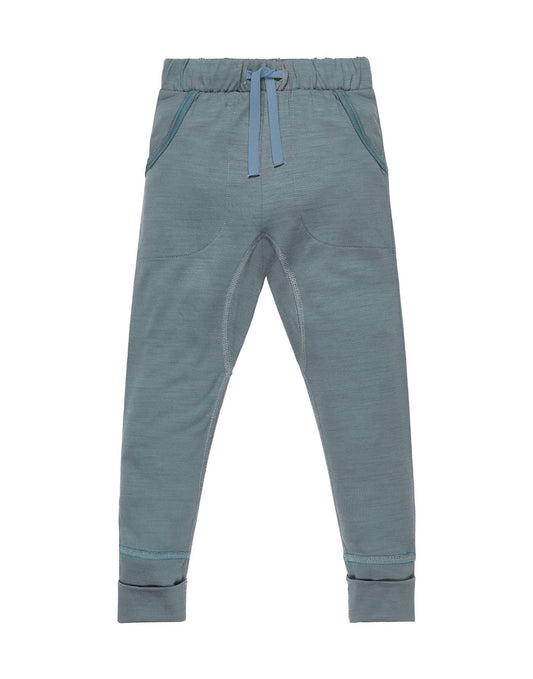 The 24 Hour Trouser, Denim Blue - Smalls MerinoTrouser