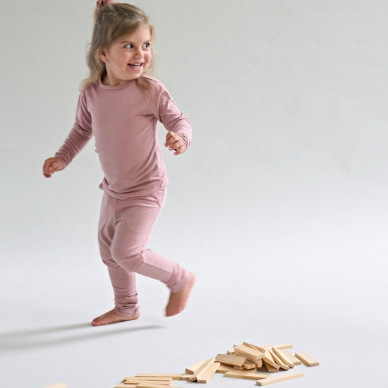 The 24 Hour Trouser, Dusky Rose - Smalls MerinoTrouser