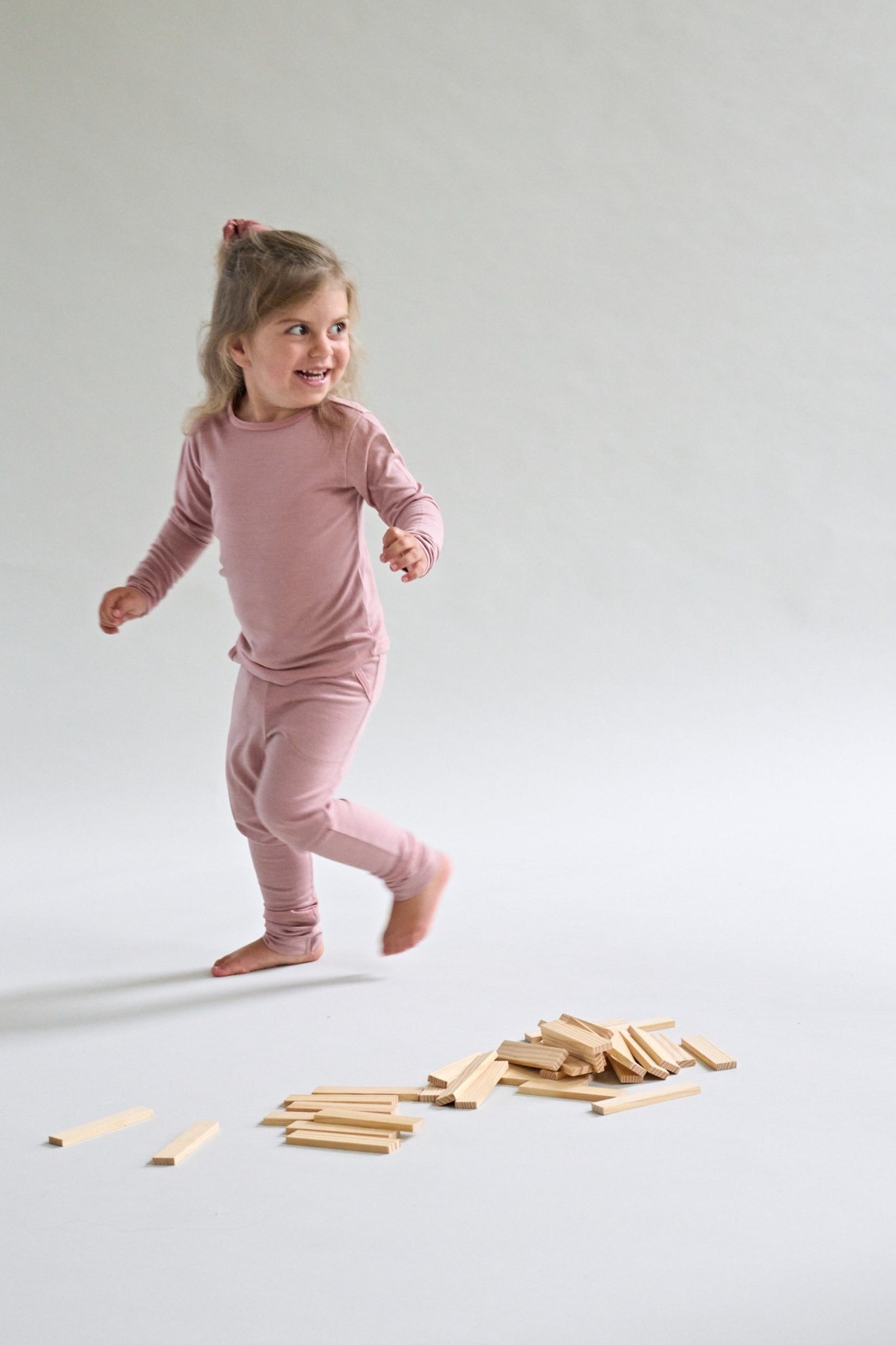 The 24 Hour Trouser, Dusky Rose - Smalls MerinoTrouser