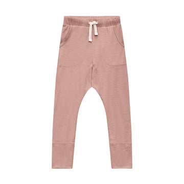 The 24 Hour Trouser, Dusky Rose - Smalls MerinoTrouser