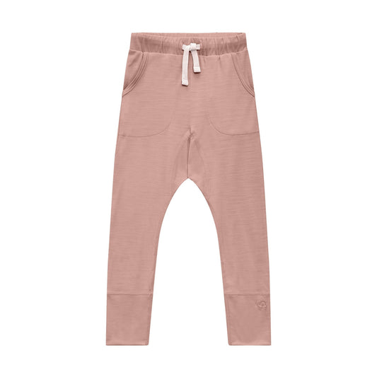 The 24 Hour Trouser, Dusky Rose - Smalls MerinoTrouser