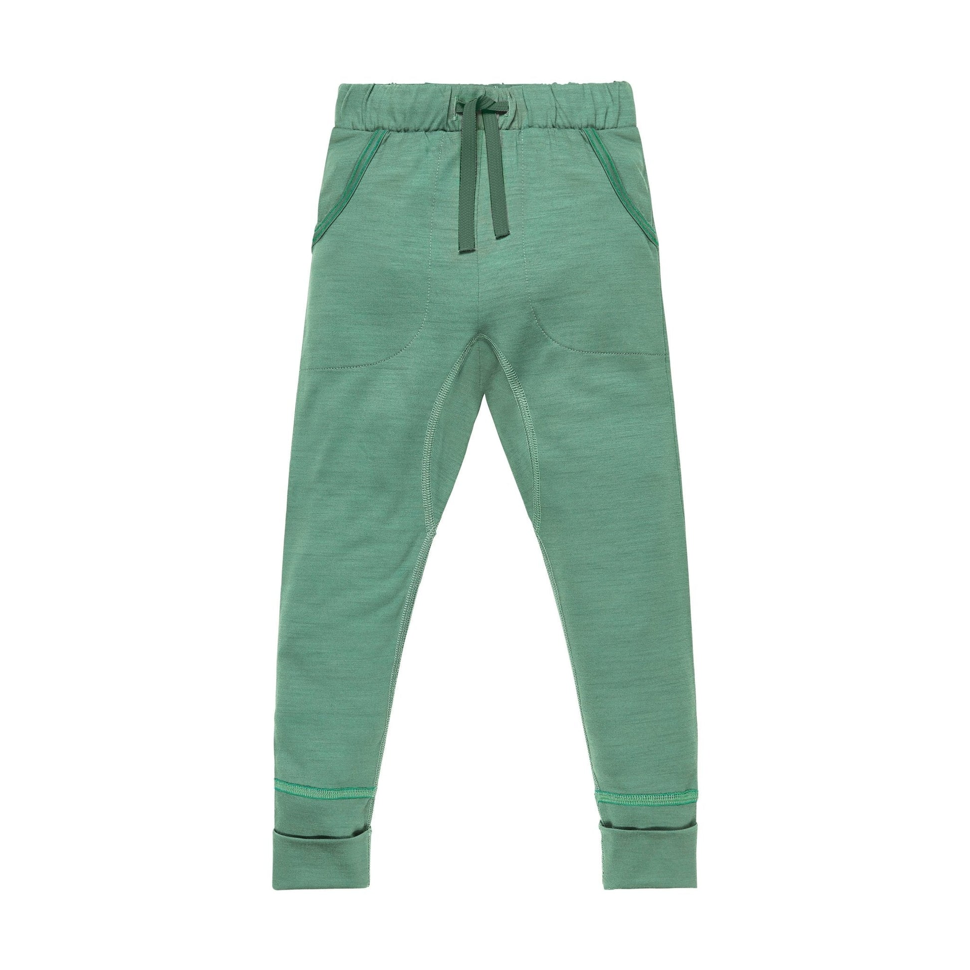 The 24 Hour Trouser, Emerald Green - Smalls MerinoTrouser