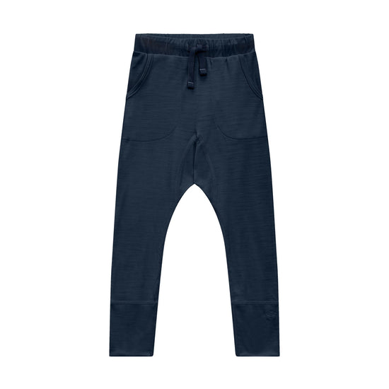 The 24 Hour Trouser, French Navy - Smalls MerinoTrouser