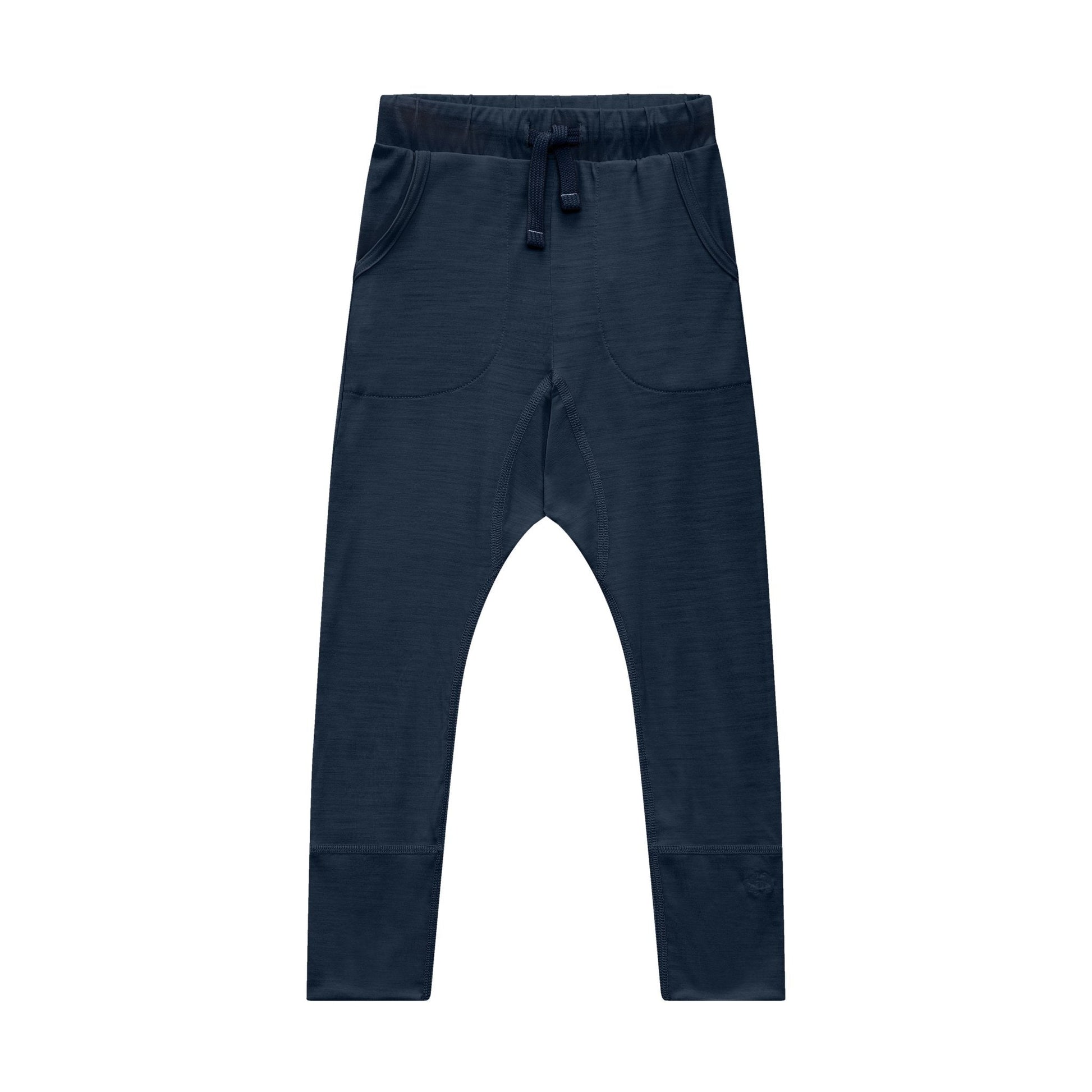 The 24 Hour Trouser, French Navy - Smalls MerinoTrouser