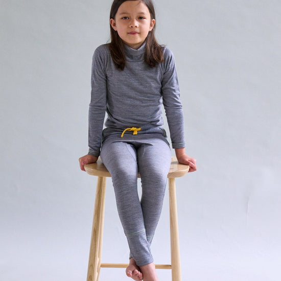 The 24 Hour Trouser, Grey Marle - Smalls MerinoTrouser