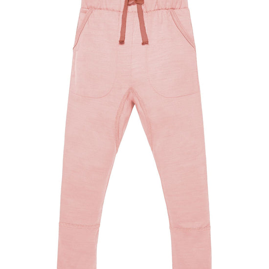 The 24 Hour Trouser, Pink Peach Blossom - Smalls MerinoTrouser