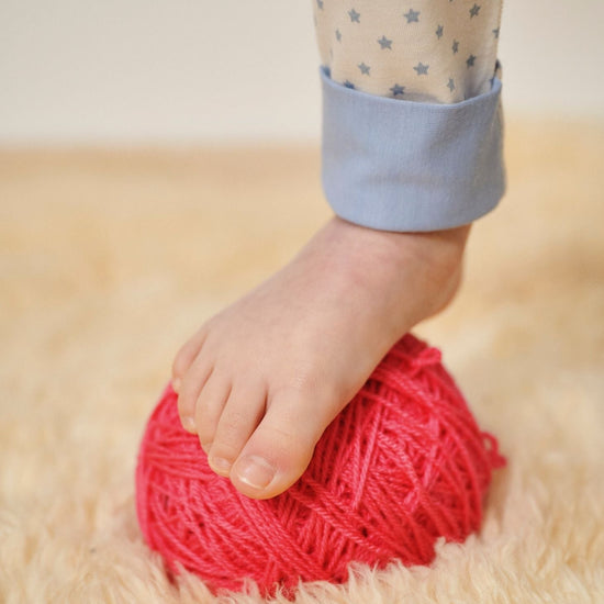 The 24 Hour Trouser, Rachel Riley for Smalls, Ivory Star - Smalls MerinoTrouser