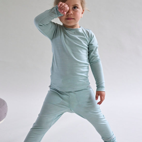 The 24 Hour Trouser, Sage Green - Smalls MerinoTrouser