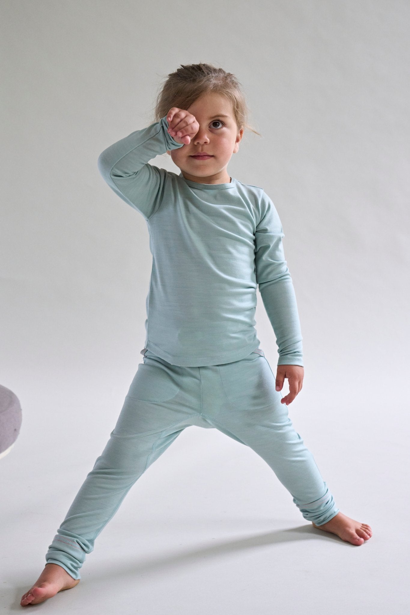 The 24 Hour Trouser, Sage Green - Smalls MerinoTrouser