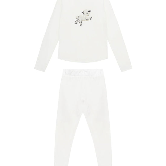 Vintage Lamb Base Set, Rachel Riley for Smalls, Ivory - Smalls MerinoBaselayer Set