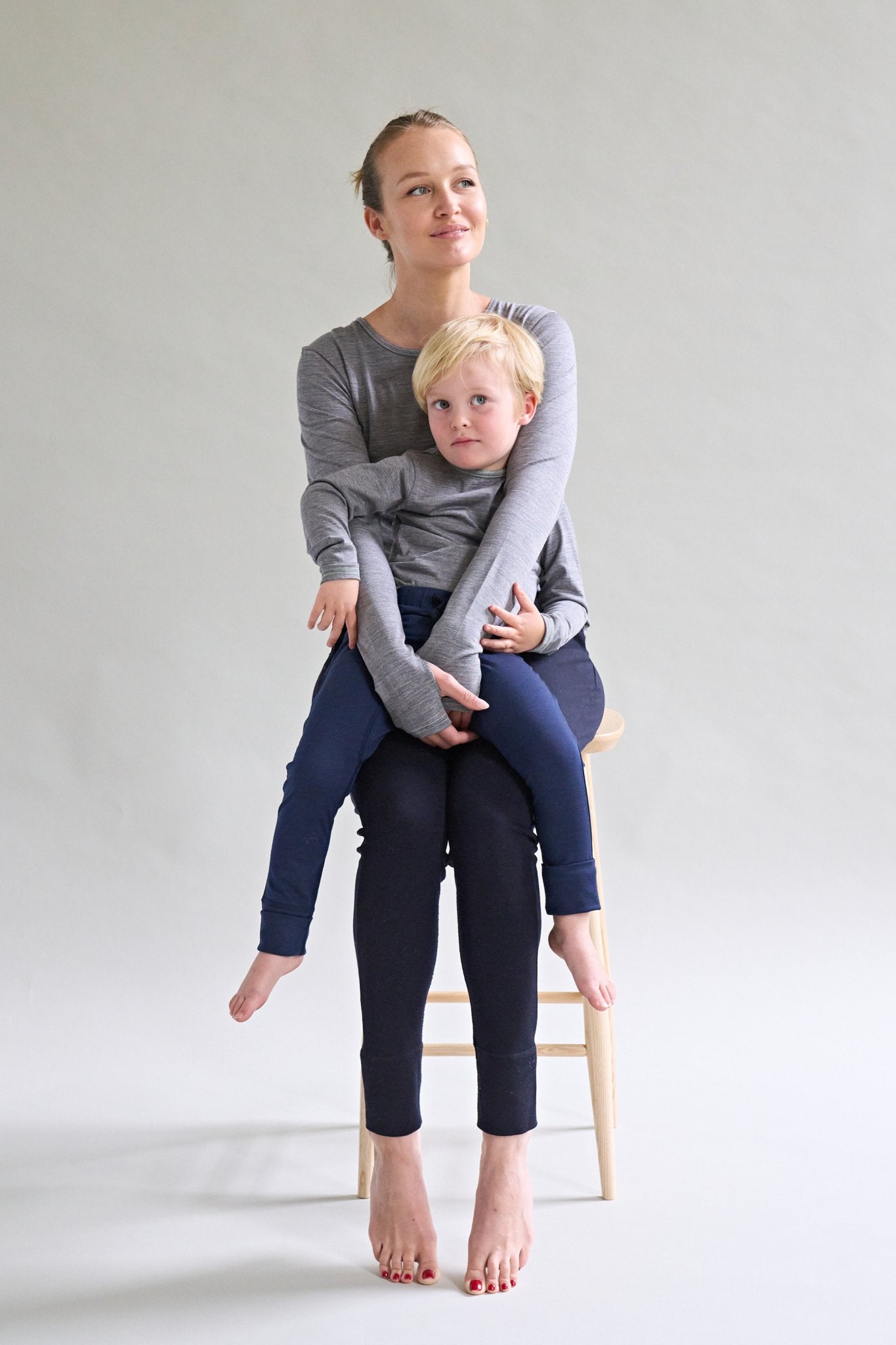 Womens 24 Hour Trouser, 280g Heavyweight, Midnight Blue - Smalls MerinoAdult Trouser