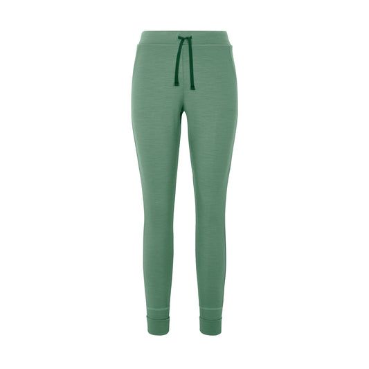 Womens Merino 24 Hour Trouser 190g Lightweight, Emerald Green - Smalls MerinoTrouser
