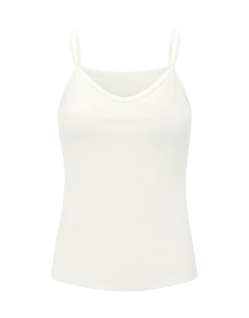 Womens Merino Cami, Ivory - Smalls MerinoAdult Camisole