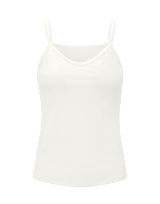 Womens Merino Cami, Ivory - Smalls MerinoAdult Camisole