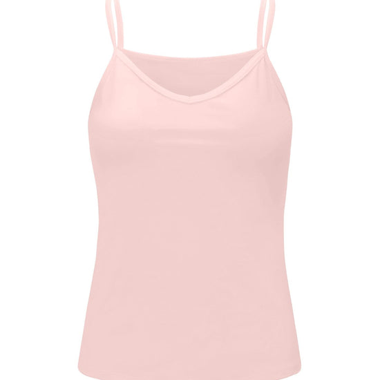 Womens Merino Cami, Pink Peach Blossom - Smalls MerinoAdult Camisole