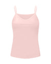 Womens Merino Cami, Pink Peach Blossom - Smalls MerinoAdult Camisole