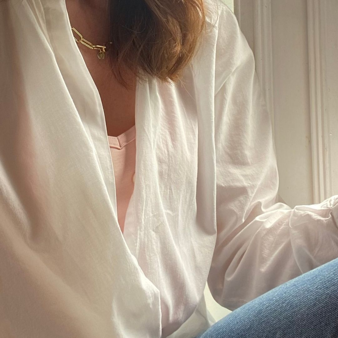 Womens Merino Cami, Pink Peach Blossom - Smalls MerinoAdult Camisole