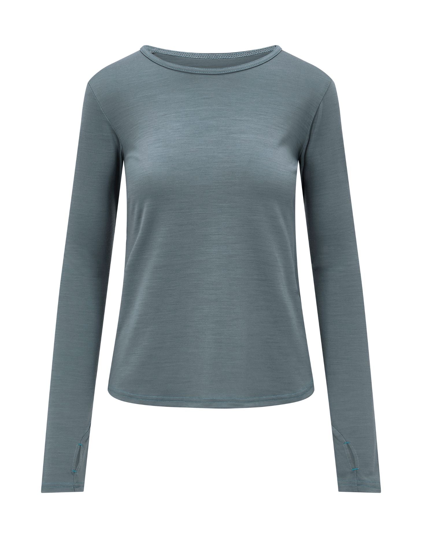 Womens Merino Wool Long Sleeve Top By Smalls Merino 6903