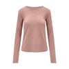 Womens Merino Long Sleeve, Dusky Rose - Smalls MerinoAdult Long Sleeve