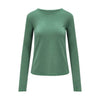 Womens Merino Long Sleeve, Emerald Green - Smalls MerinoAdult Long Sleeve