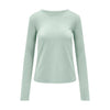 Womens Merino Long Sleeve, Sage Green - Smalls MerinoAdult Long Sleeve