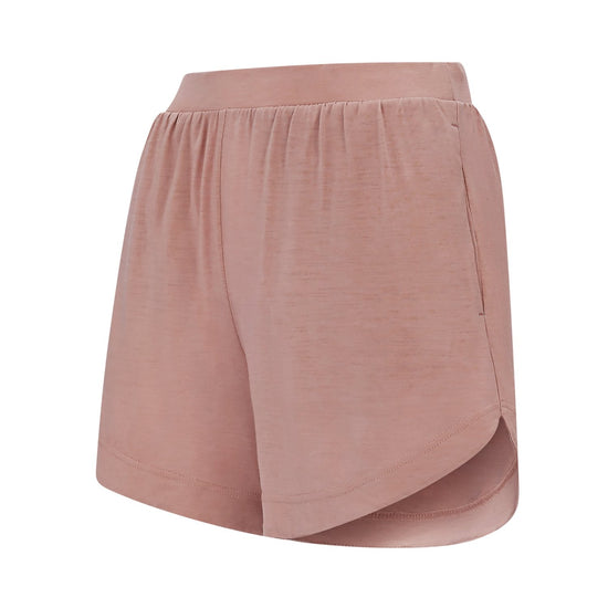 Womens Merino Shorts, Dusky Rose - Smalls MerinoShorts