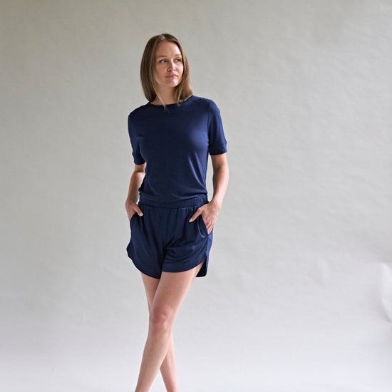 Womens Merino Shorts, Dusky Rose - Smalls MerinoShorts