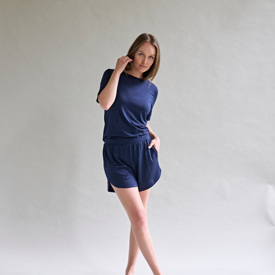 Womens Merino Shorts, Dusky Rose - Smalls MerinoShorts